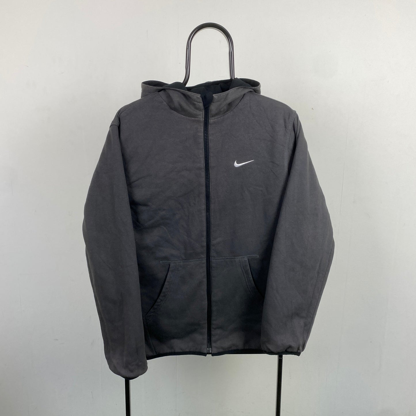00s Nike Reversible Piping Jacket Black Small