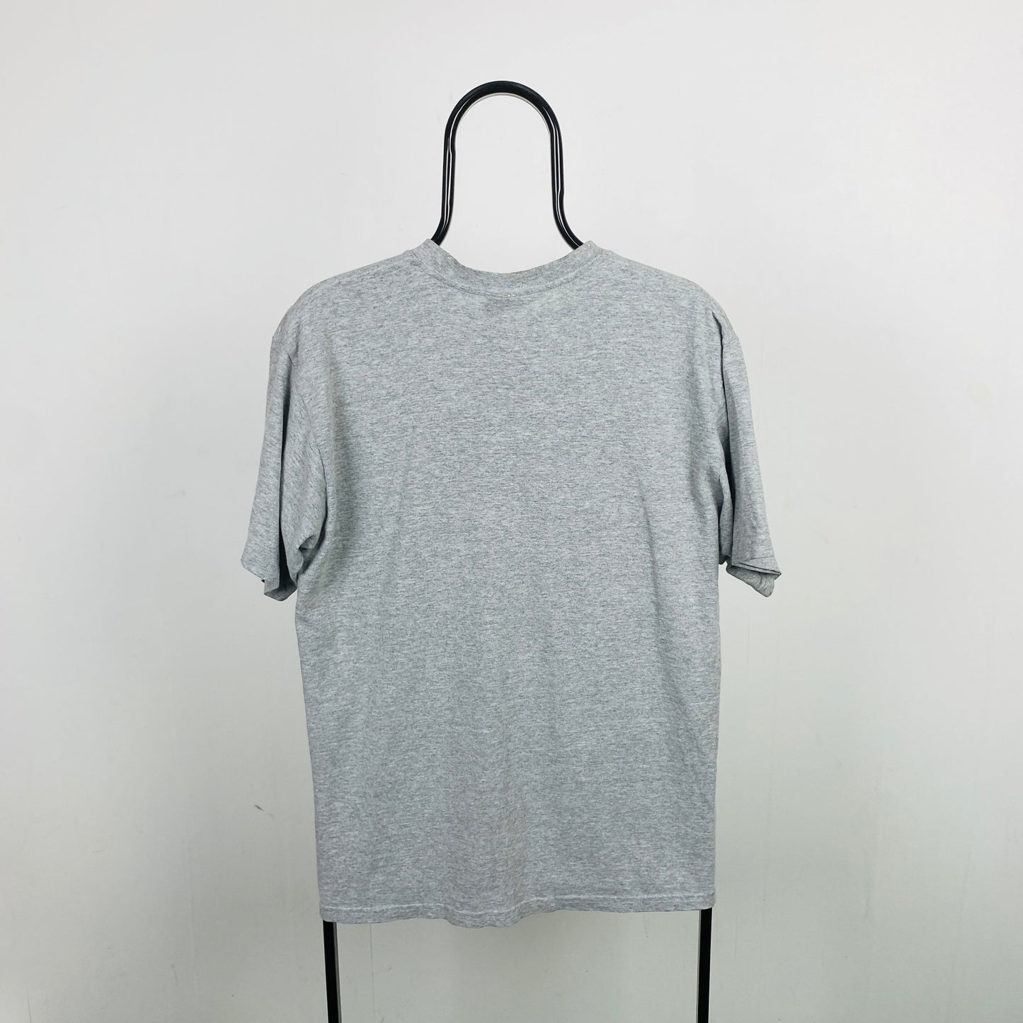 00s Nike Centre Swoosh T-Shirt Grey Small