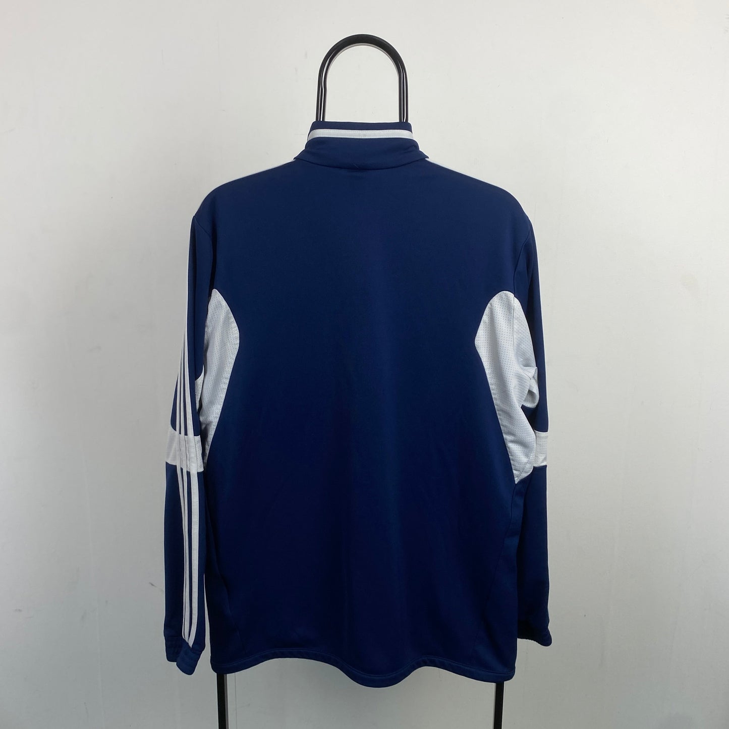 00s Adidas Bolton Football Sweatshirt Blue Large