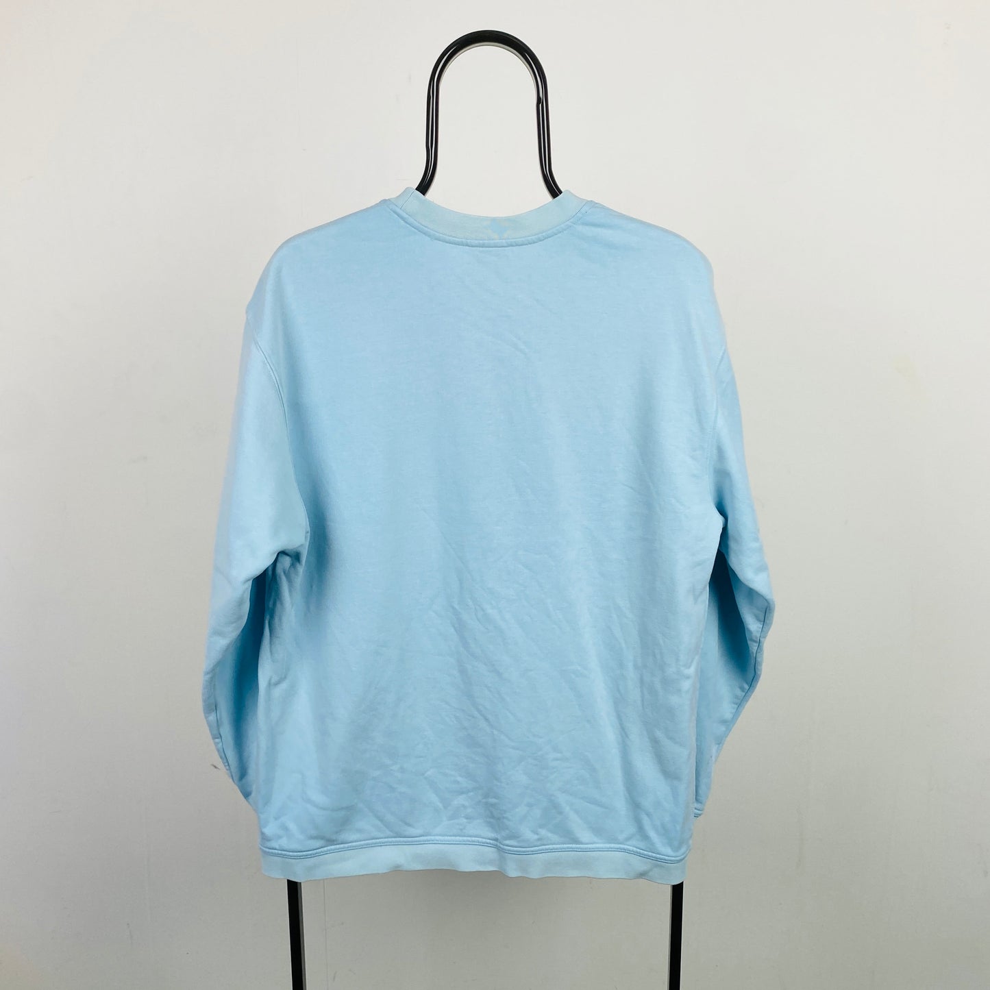 90s Nike Sweatshirt Baby Blue Medium