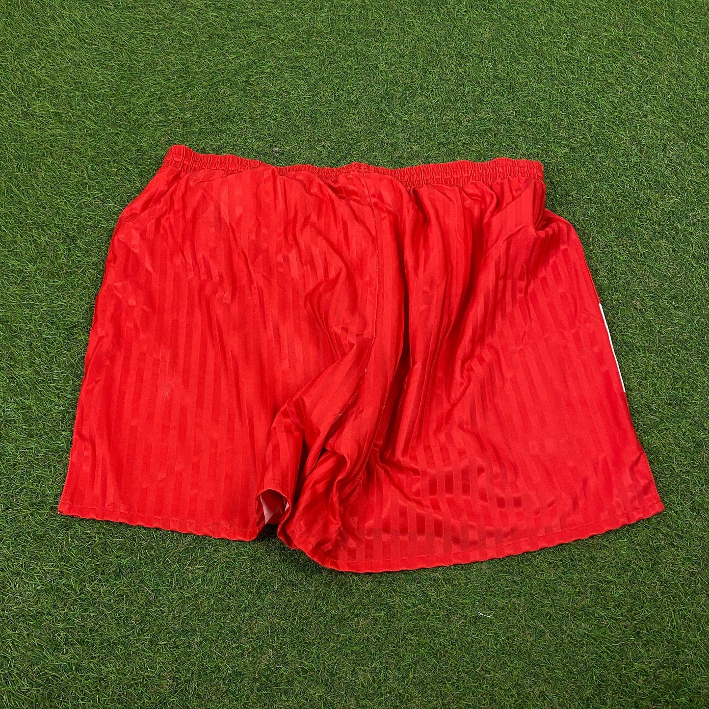 Retro Reebok Football Shorts Red XL