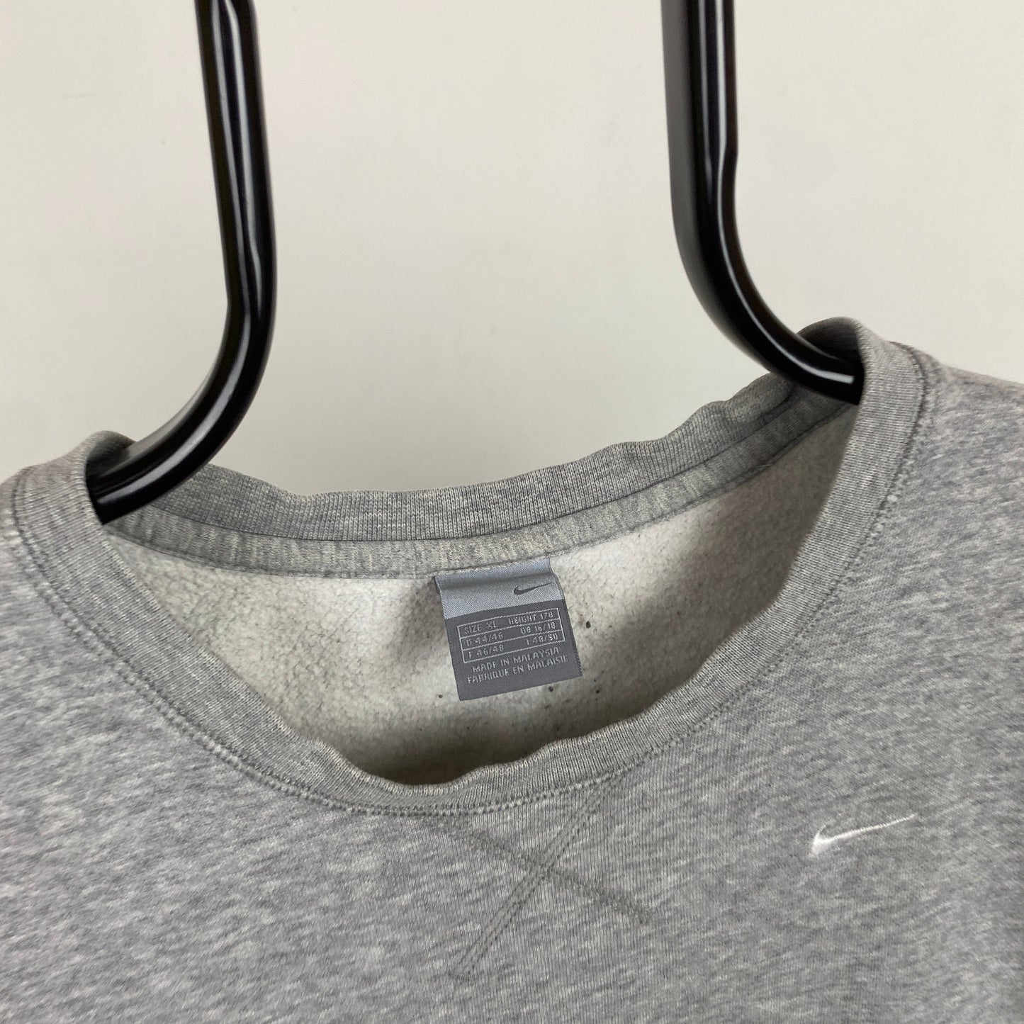 00s Nike Sweatshirt Grey Small