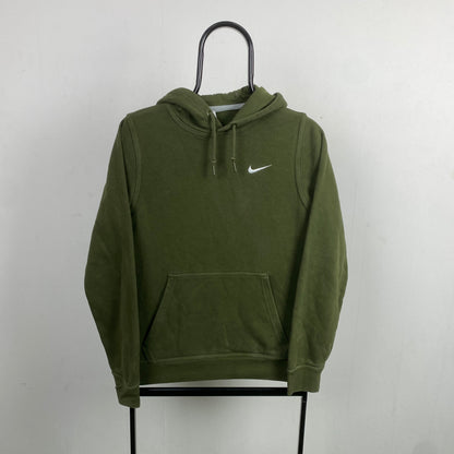 00s Nike Hoodie Green XS