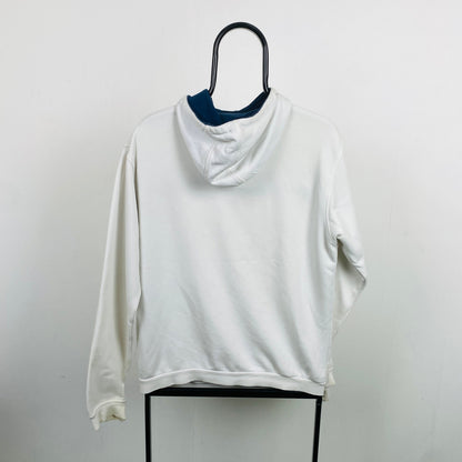 00s Nike Center Swoosh Hoodie White Small