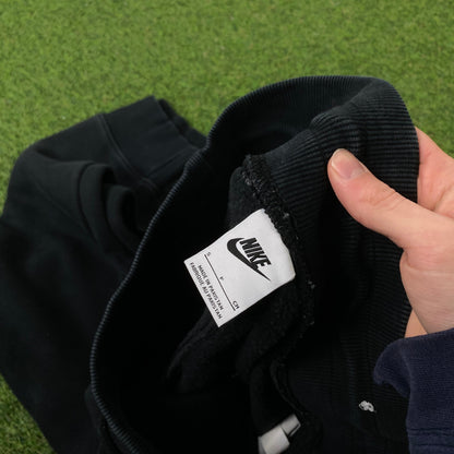 00s Nike Cotton Joggers Black Small