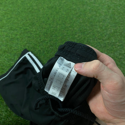 00s Adidas Football Shorts Black Medium