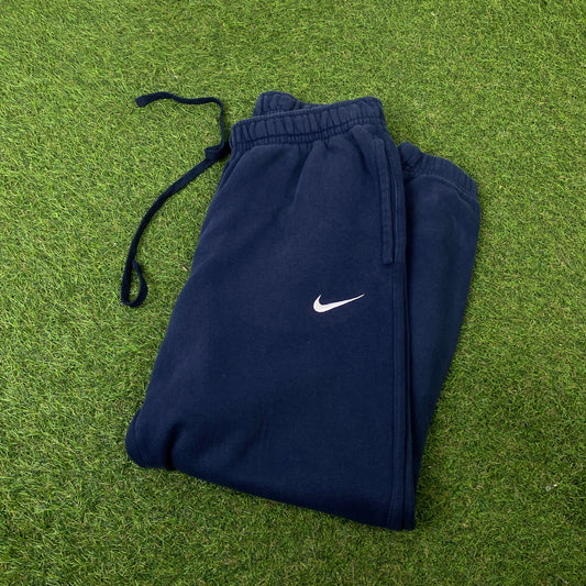 00s Nike Cotton Joggers Blue Small