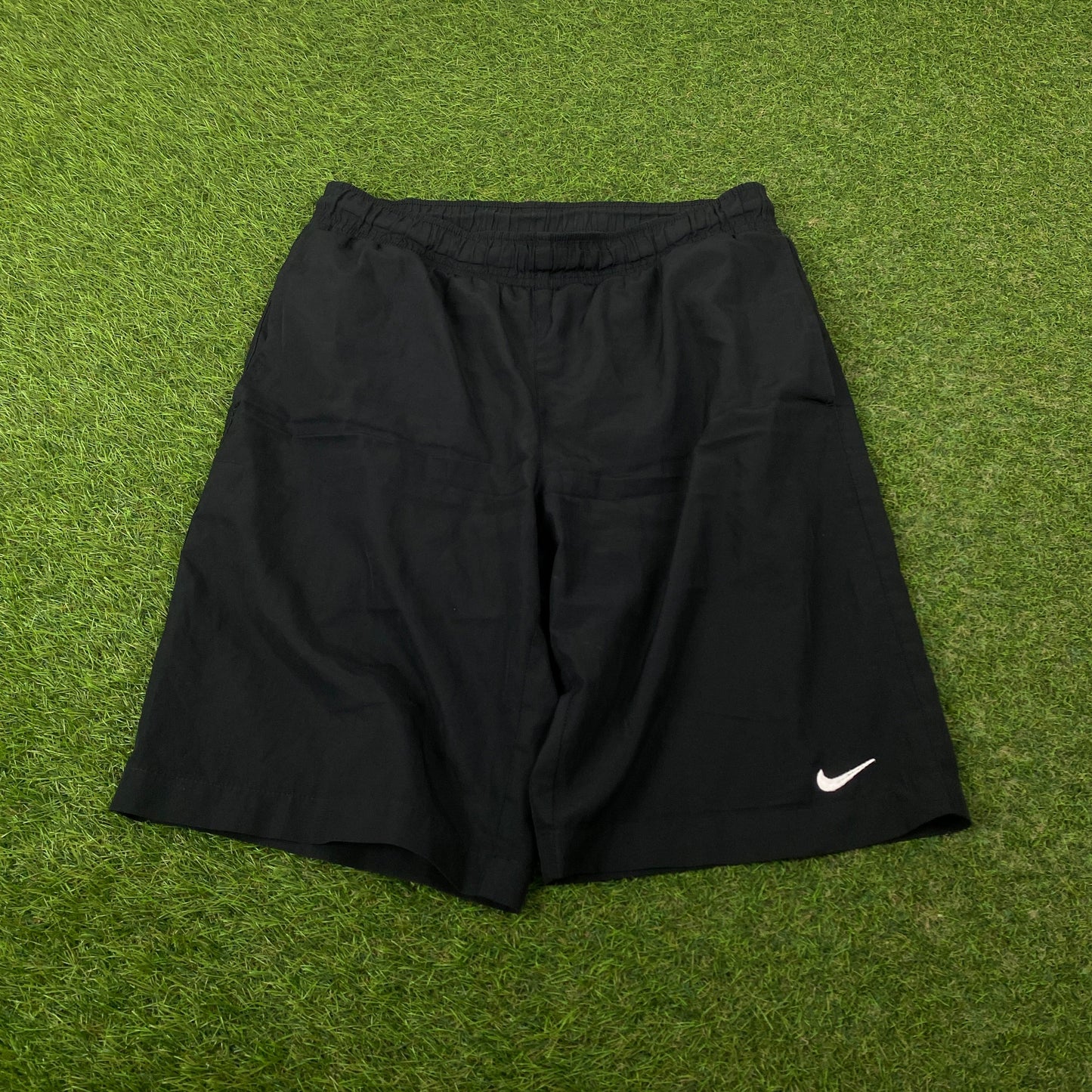 00s Nike Baggy Shorts Black Small