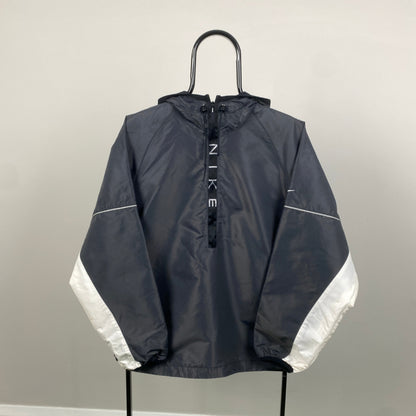 90s Nike Windbreaker Jacket Grey Medium