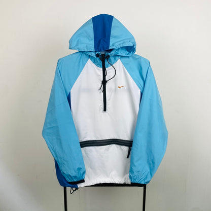 90s Nike Windbreaker Jacket White Medium