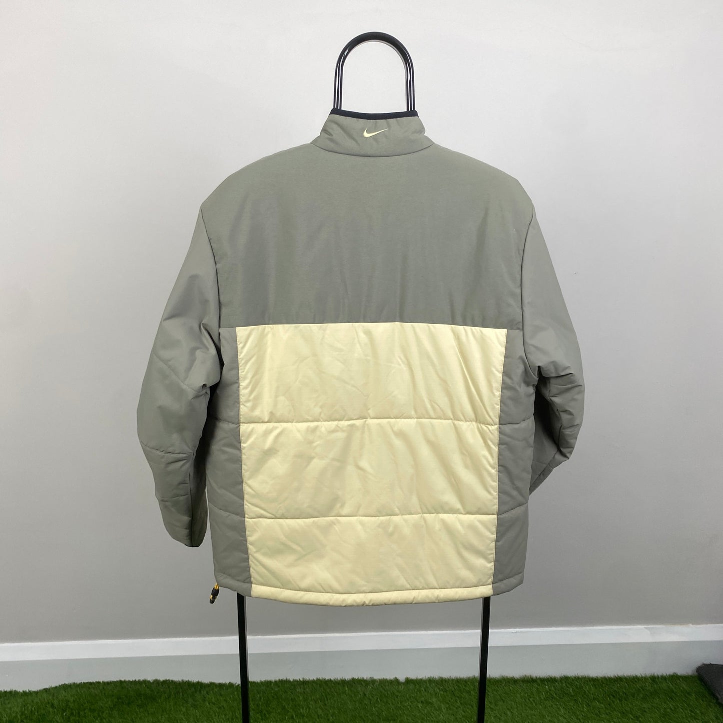00s Nike Puffer Jacket Brown Small