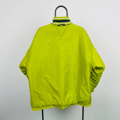 90s Nike Reversible Puffer Jacket Blue Large
