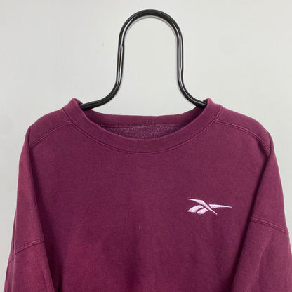 Retro Reebok Sweatshirt Red XXL