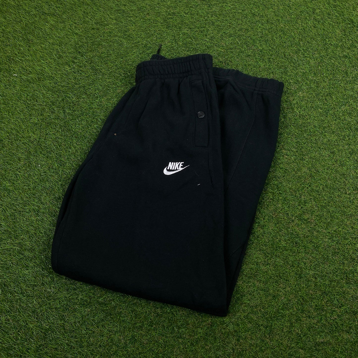 00s Nike Cotton Joggers Black XS