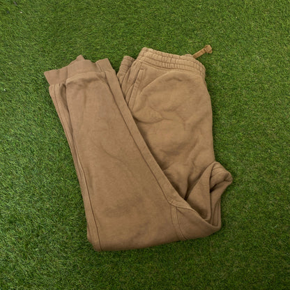 00s Nike Cotton Joggers Brown Small