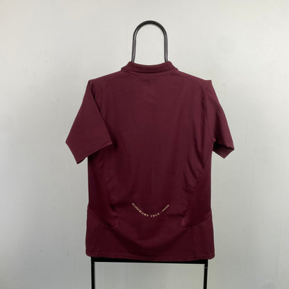00s Nike Arsenal Highbury Football Shirt T-Shirt Red Small