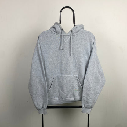 Retro Russell Athletic Hoodie Grey Small