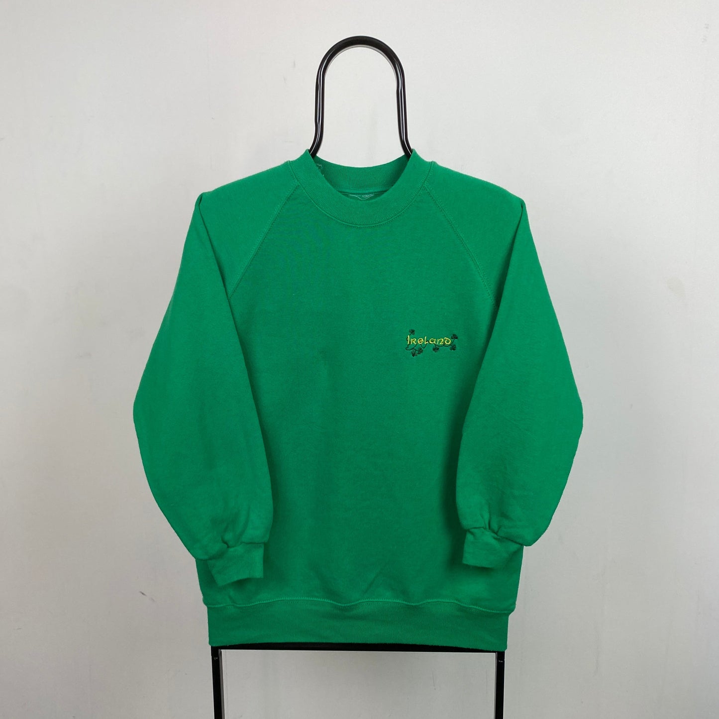 Retro Ireland Sweatshirt Green Small