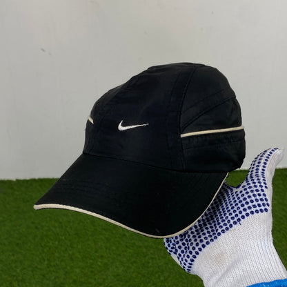 00s Nike Piping Drawcord Hat Black
