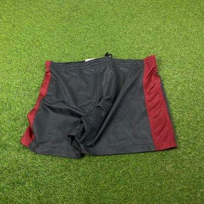 00s Nike Football Shorts Grey Small