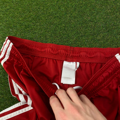 00s Adidas Bayern Munich Football Shorts Red XL