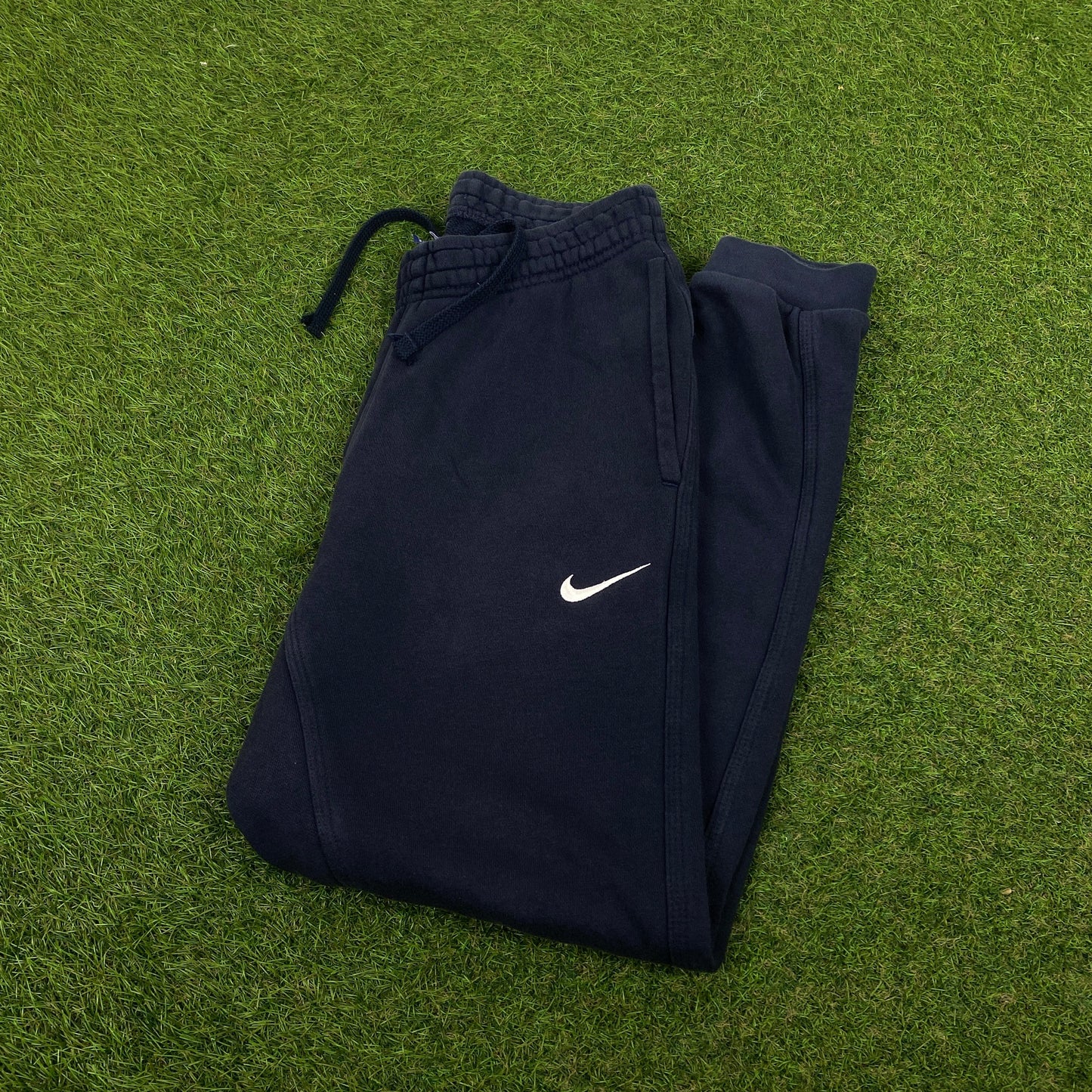 00s Nike Cotton Joggers Blue Small