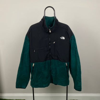 90s North Face Denali Fleece Sweatshirt Green XL