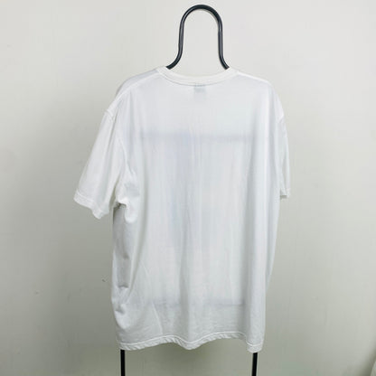 00s Nike Court Tennis T-Shirt White XXL