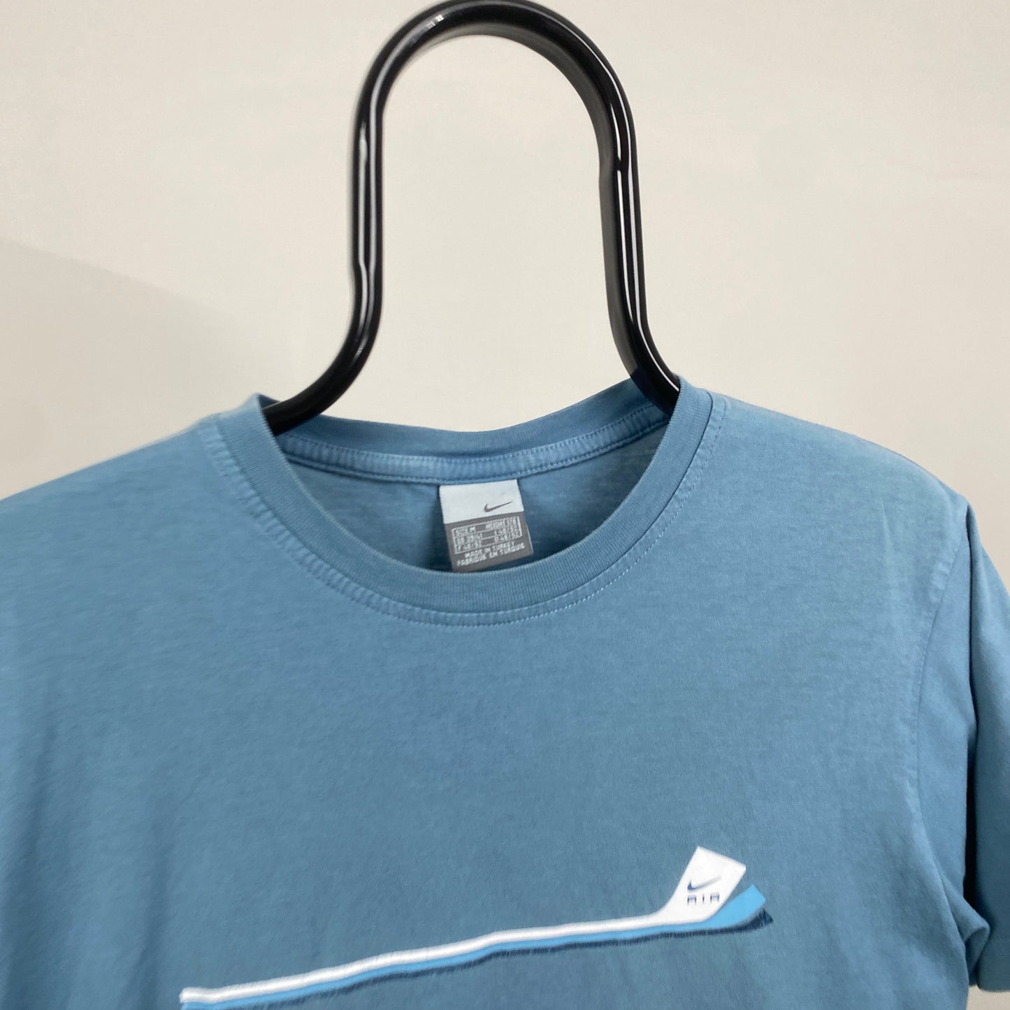 00s Nike Air T-Shirt Blue Medium