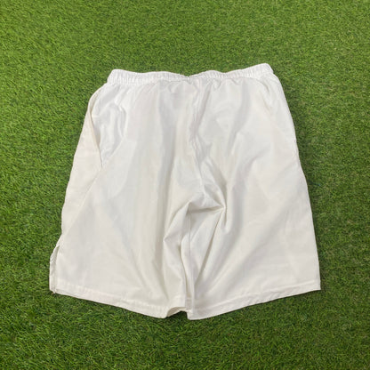 00s Nike Football Shorts White Small