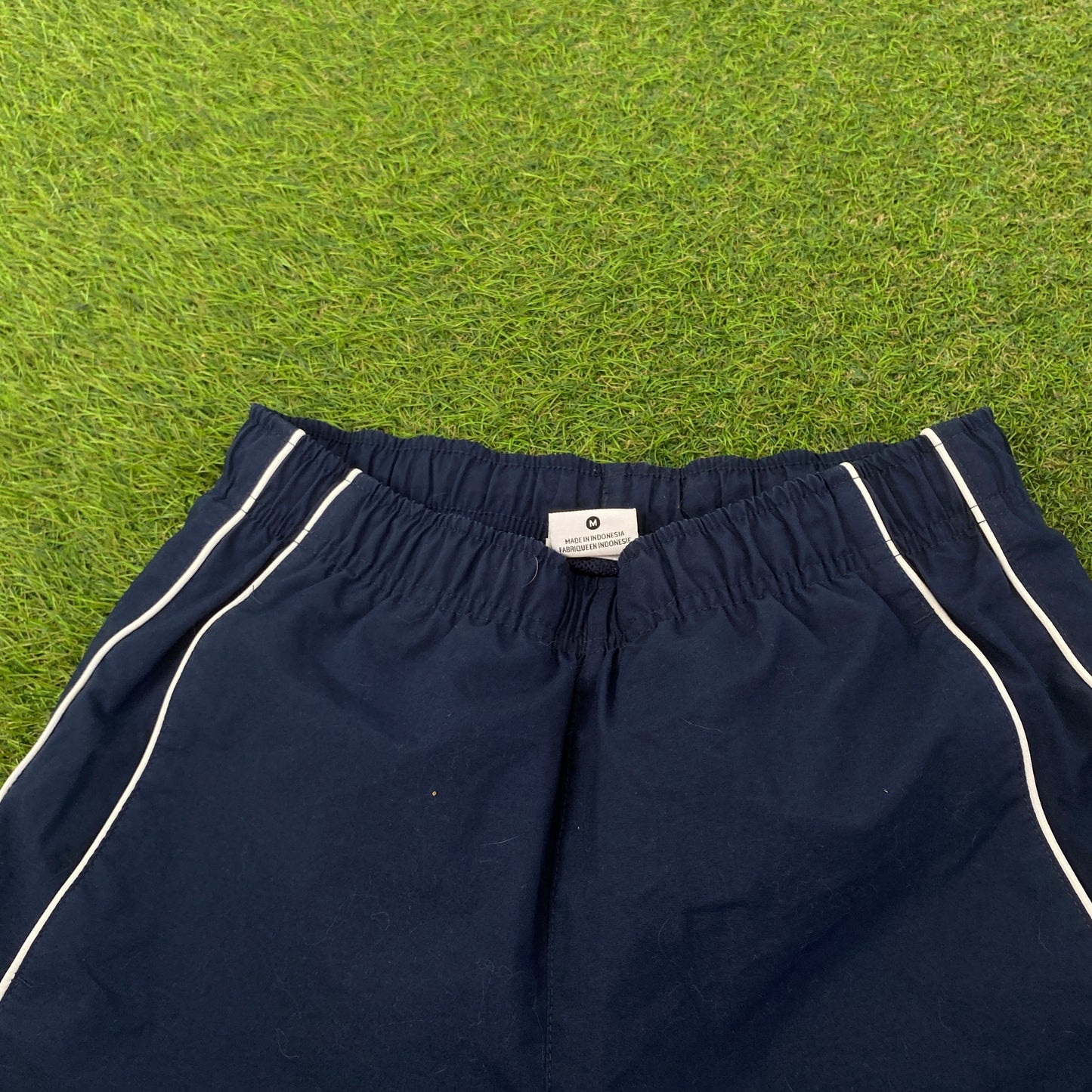 00s Nike Piping Shorts Blue Small