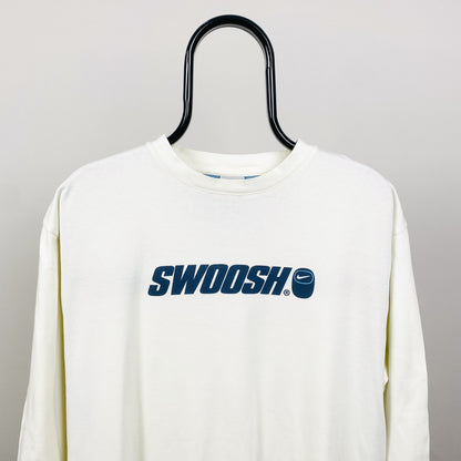 00s Nike Long Sleeve T-Shirt Brown XL