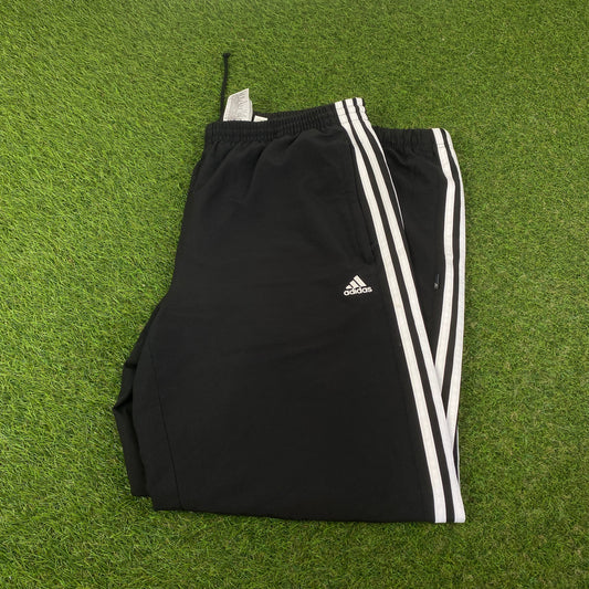 00s Adidas Joggers Black Large