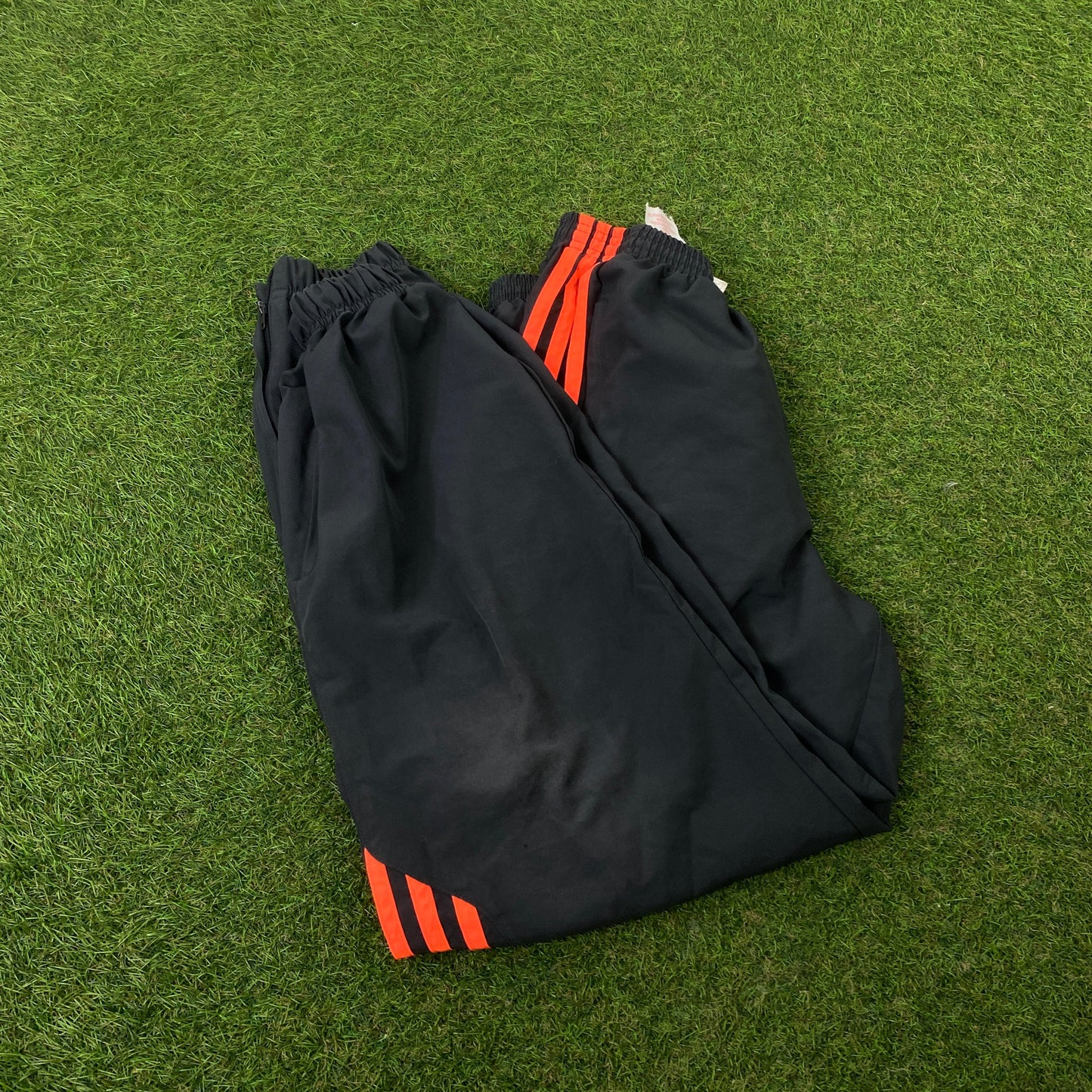 00s Adidas Piping Joggers Grey XS