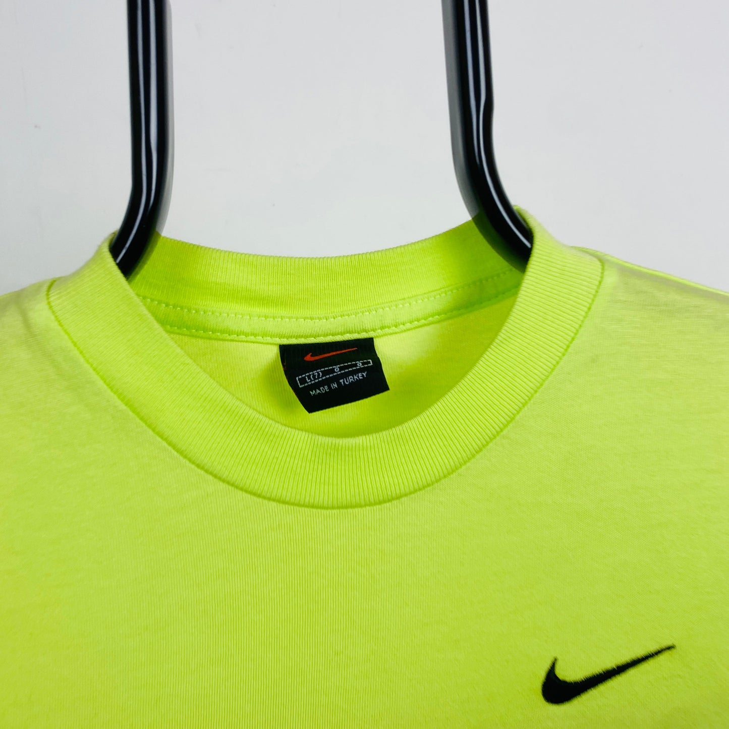 90s Nike T-Shirt Lime Green XS