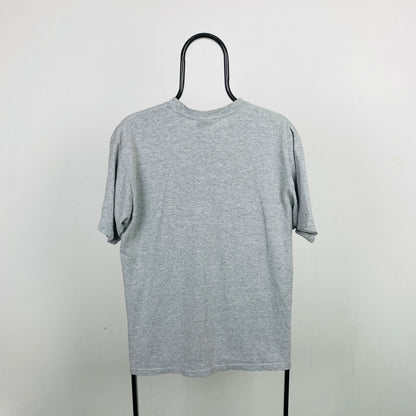 00s Nike Centre Swoosh T-Shirt Grey Small