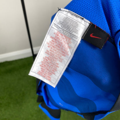 00s Nike Inter Milan Football Shirt T-Shirt Blue Medium
