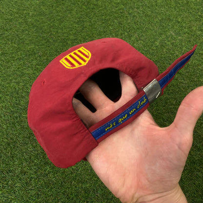 90s Nike Barcelona Hat Red