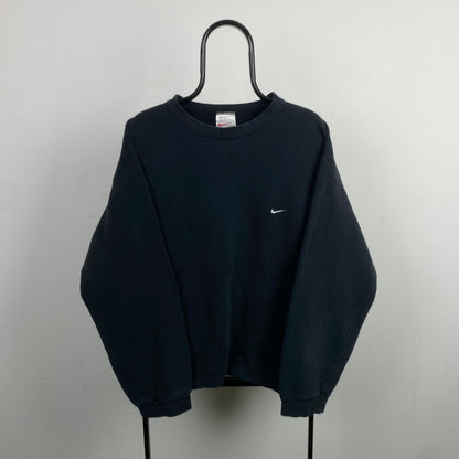 90s Nike Heavyweight Sweatshirt Black XL