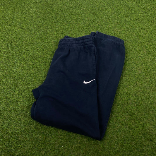 00s Nike Cotton Joggers Blue Small