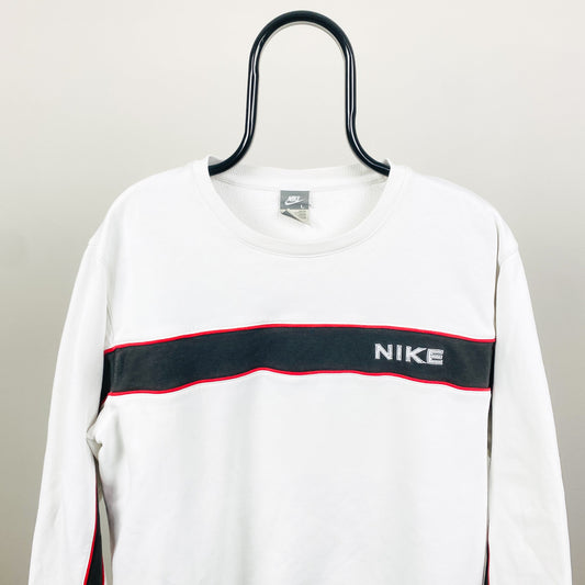 00s Nike Sweatshirt White Large