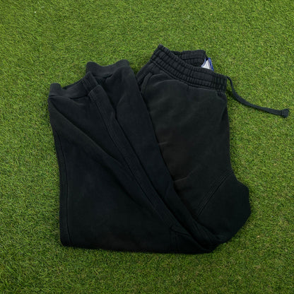 00s Nike Cotton Joggers Black Small