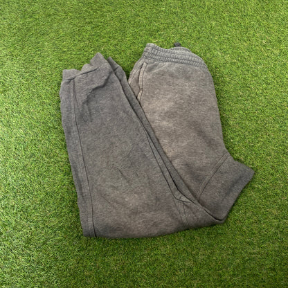 00s Nike Cotton Joggers Grey Small