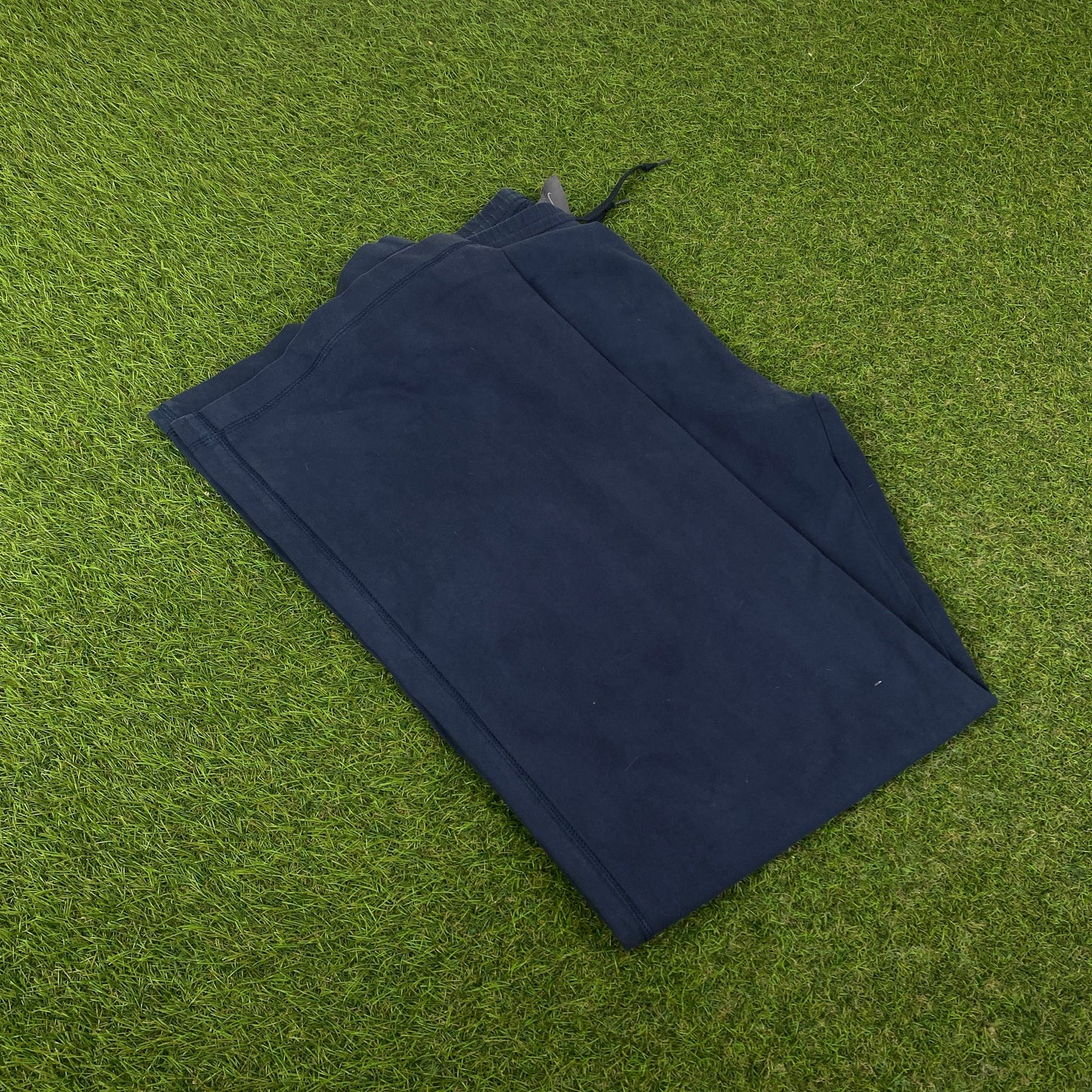 00s Nike Wide Leg Cotton Joggers Blue Large