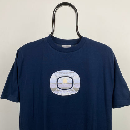00s Nike T-Shirt Blue Medium