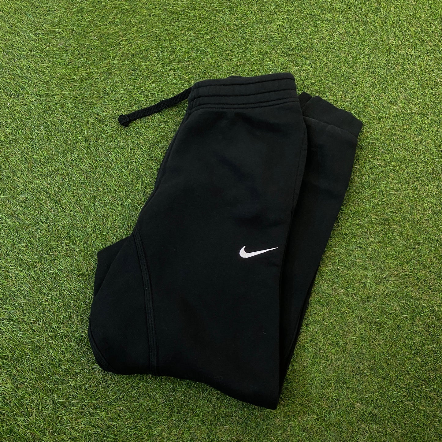 00s Nike Cotton Joggers Black Small