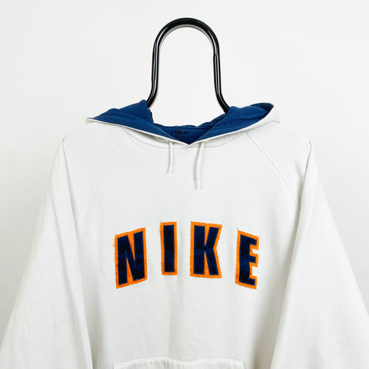 90s Nike Hoodie White XL