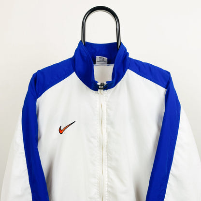 90s Nike Netherlands Windbreaker Jacket White Medium