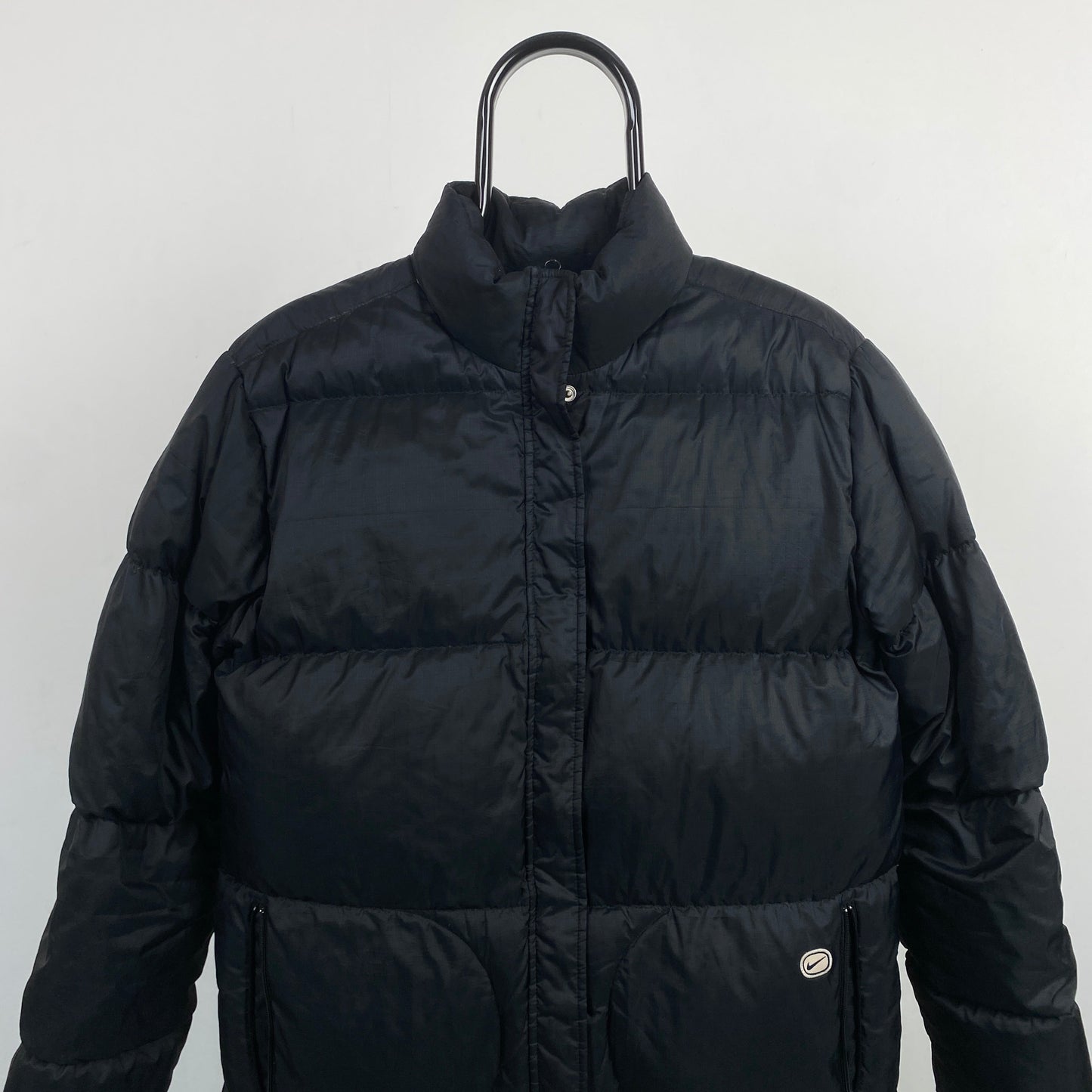 00s Nike Puffer Jacket Black Medium