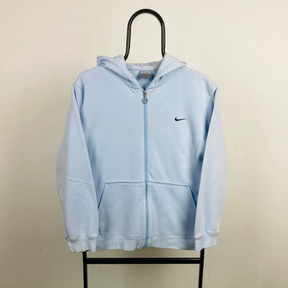 00s Nike Zip Hoodie Baby Blue XS